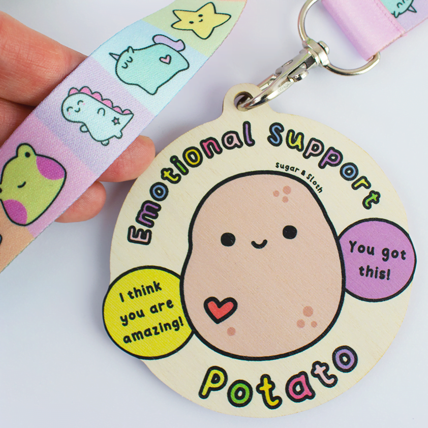 Emotional Support Potato - Potato - Pin