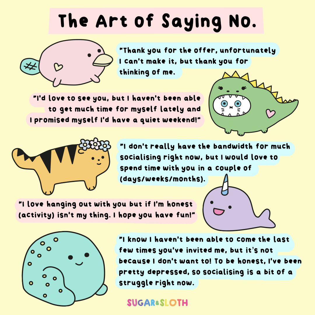 The Art of Saying No