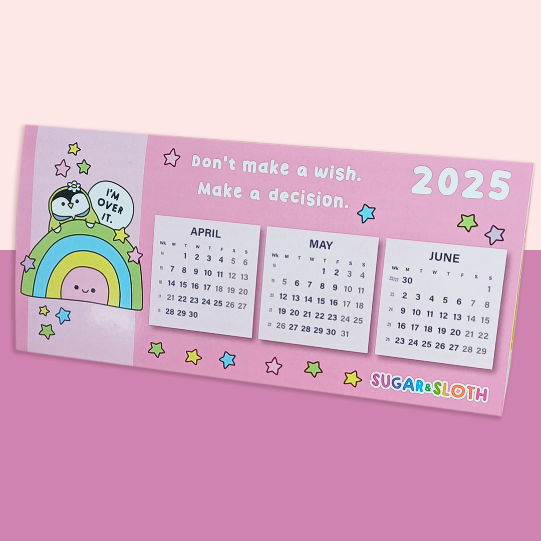 Troy the Penguin 2024 Desk Calendar