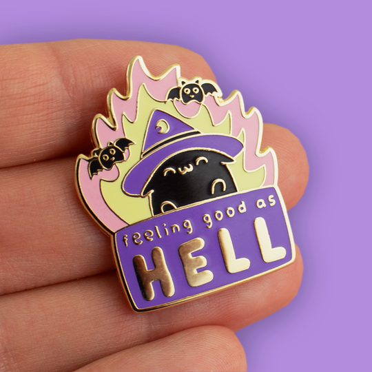 **Spoiler Pic Inside** Members Exclusive October Box After Dark Enamel Pin