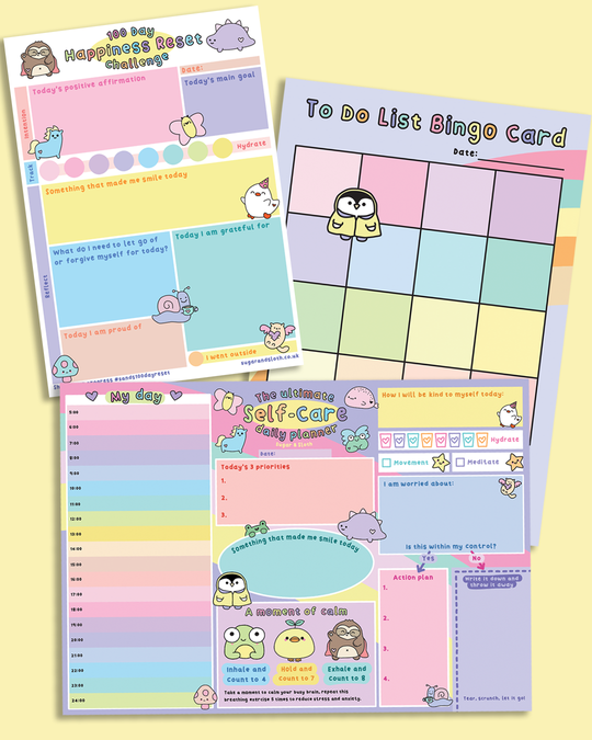 Getting my Shit Together Self-Care Stationery Bundle