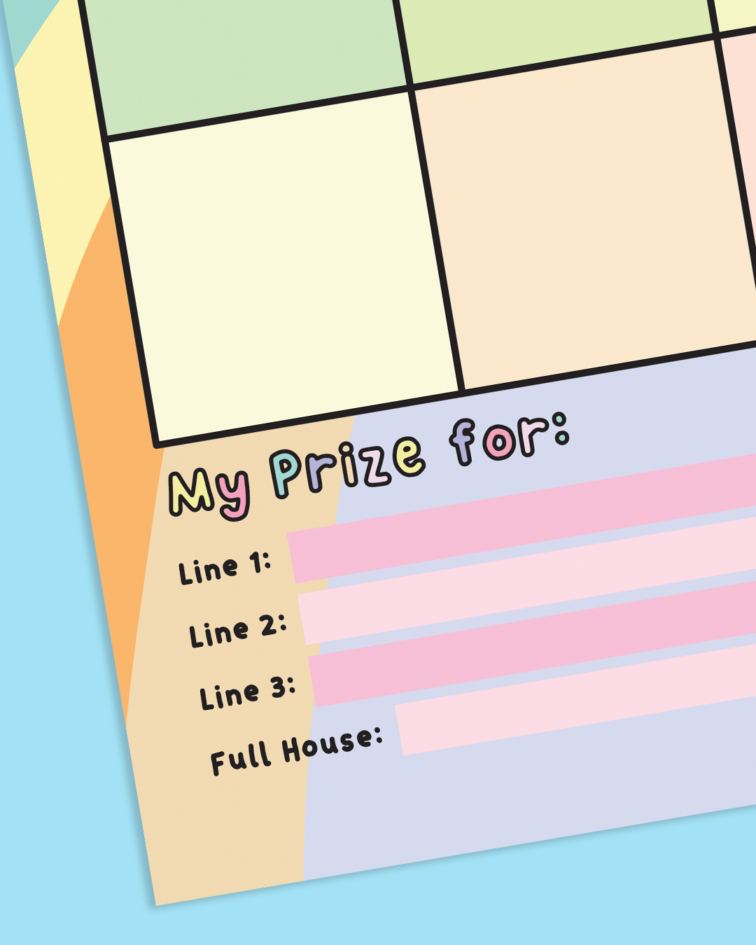 To Do List Bingo Pad - A4