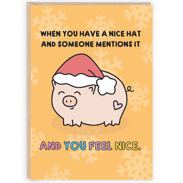 Nice Hat Card