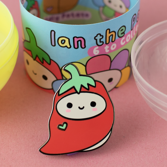 Lucky Dip Gachapon - Ian the Potato Enamel Pin