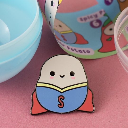 Lucky Dip Gachapon - Ian the Potato Enamel Pin